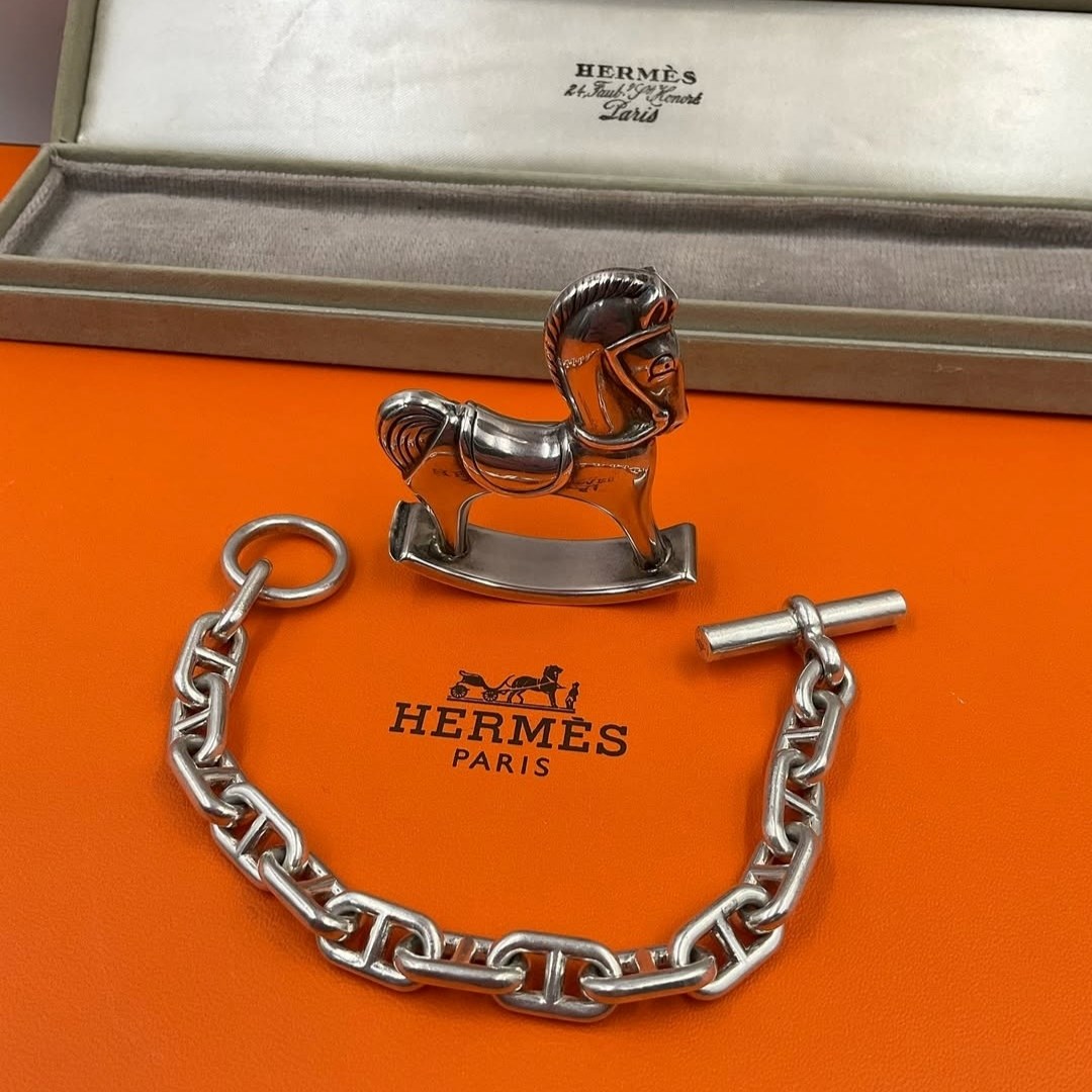 Maison Hermès - Chaîne d'Ancre Vintage