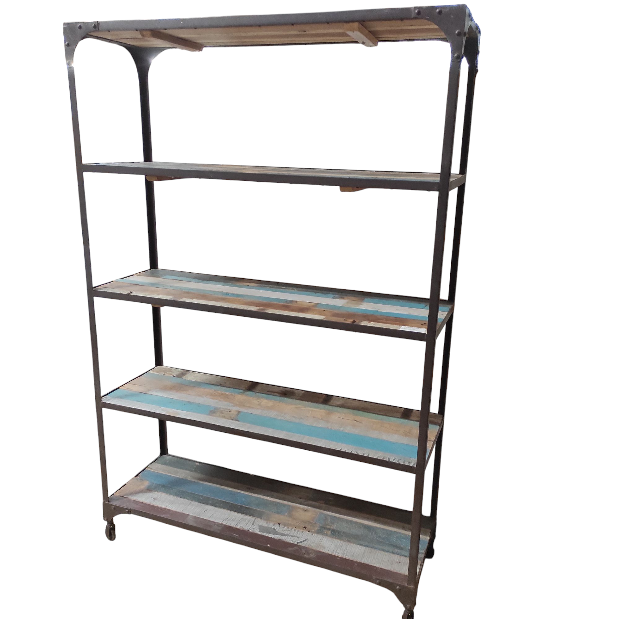 GRANDE ETAGERE INDUS SUR ROULETTES 172 X 120 X 39
