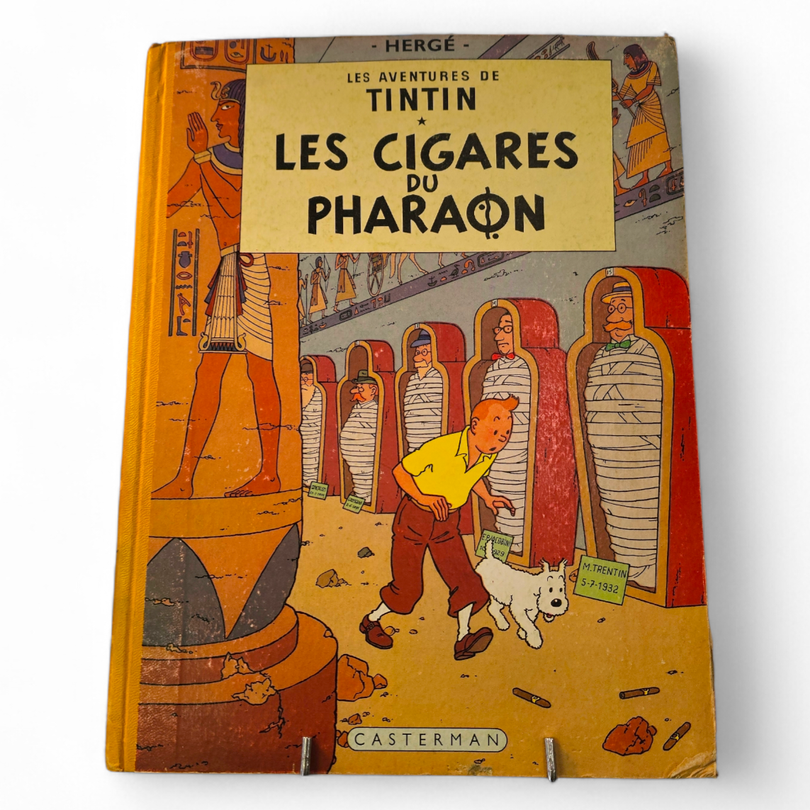 HERGE TINTIN LES CIGARES DU PHARAON 1955 B14