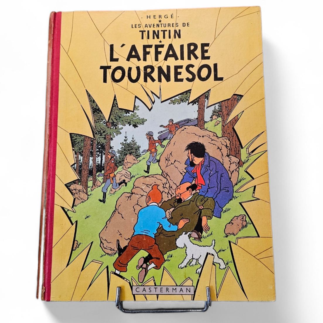 HERGE TINTIN L AFFAIRE TOURNESOL 1956 B16