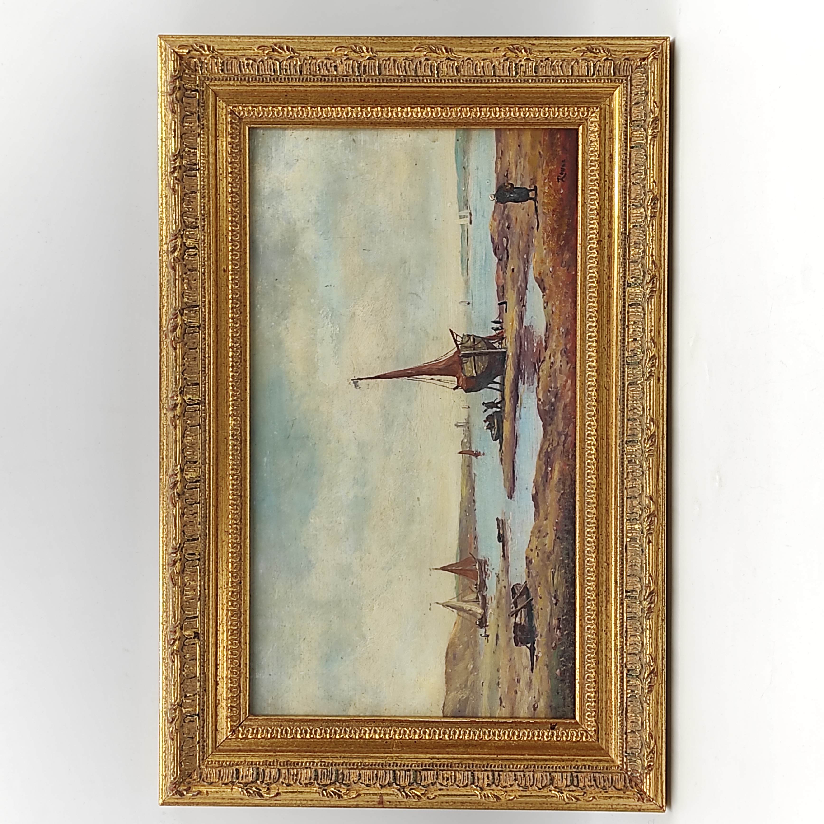 ROUX HSP LES BARQUES A CALE SECHE 32 x 19 CM HC