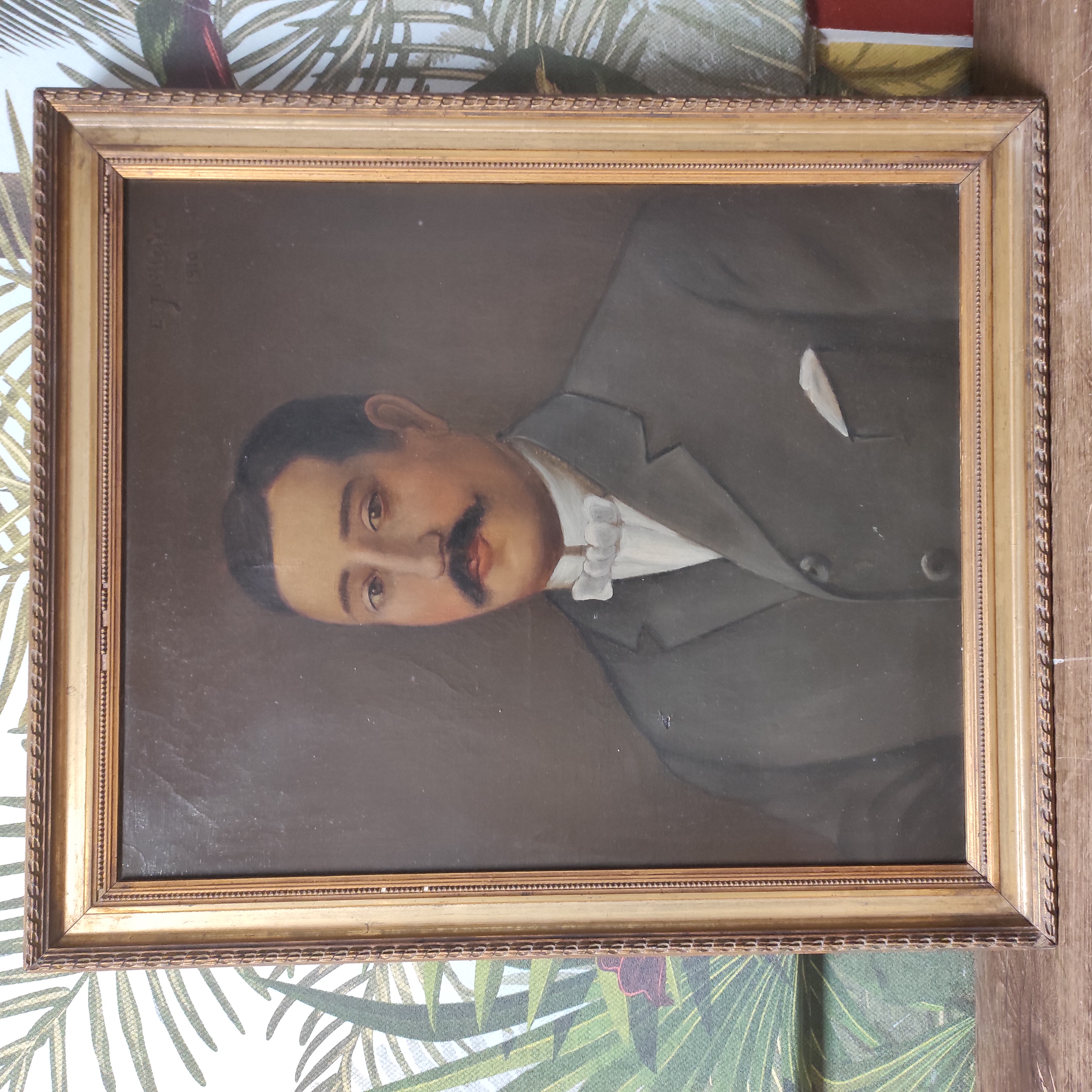 HST ENCADREE LE NOTABLE 60 X 49 CM HORS CADRE