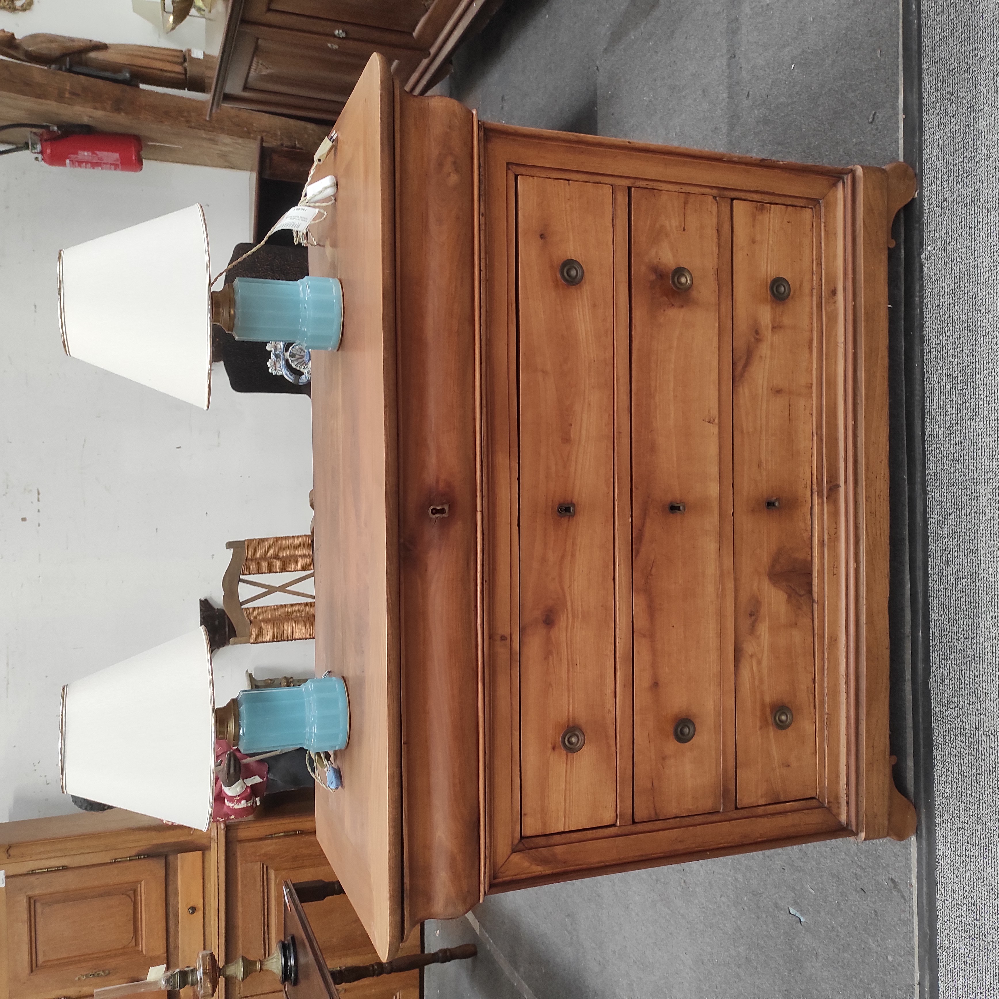 COMMODE 4 TIROIRS LOUIS PHILIPPE 123/94/56 CM