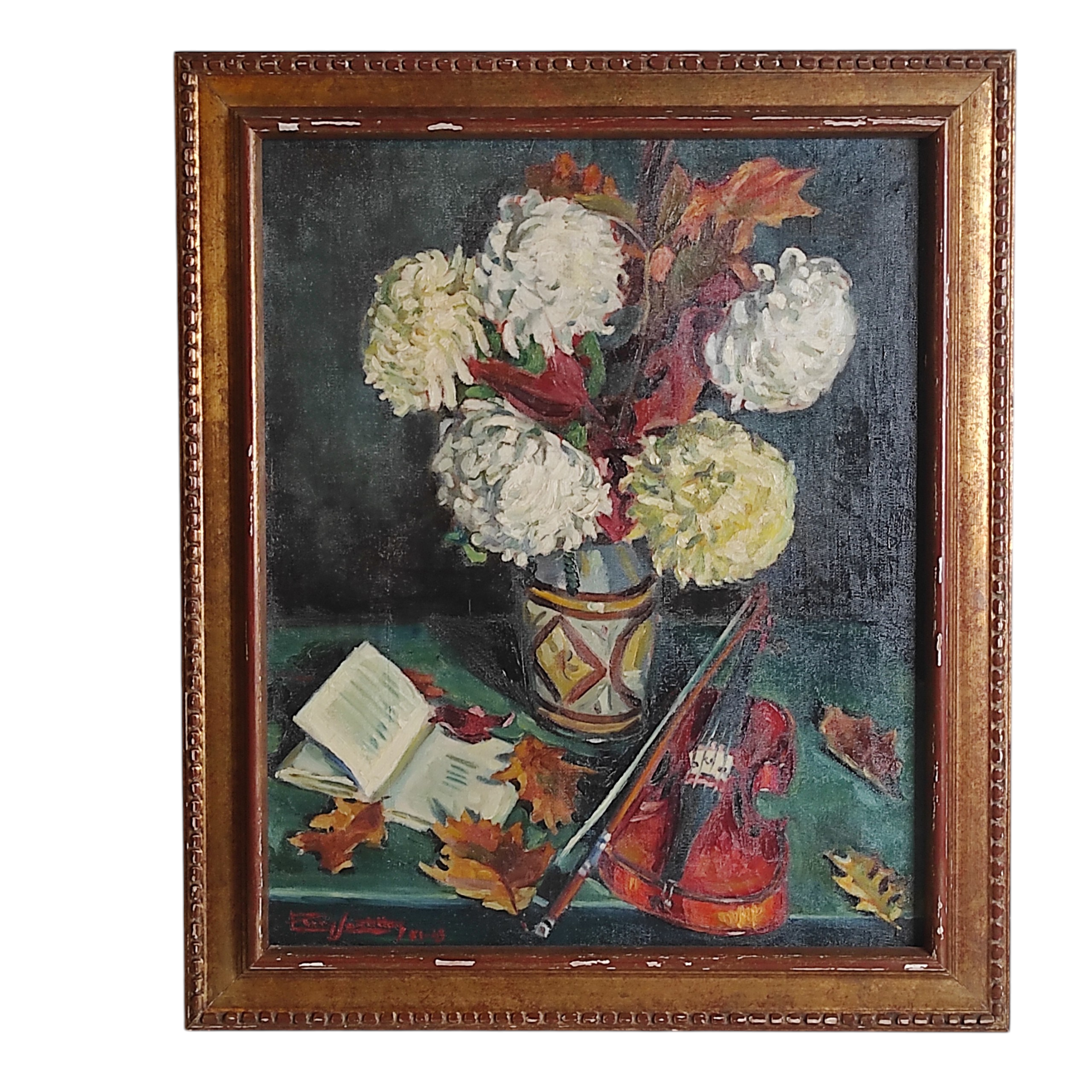 HST NATURE MORTE AU VIOLON 61 x 50 HC