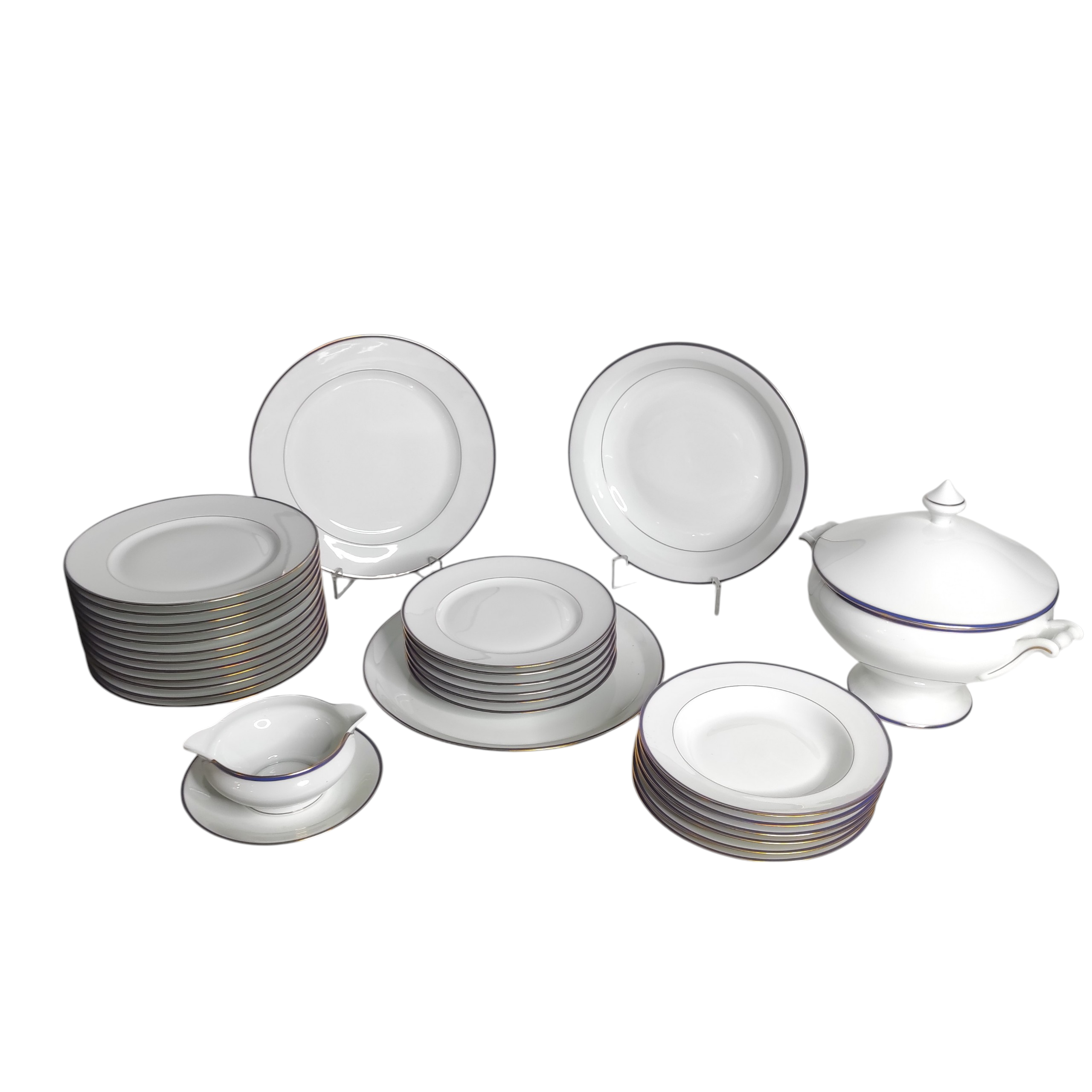 JAMMET-SEIGNOLLES LIMOGES SERVICE DE TABLE ELYSEE EN PORCELAINE