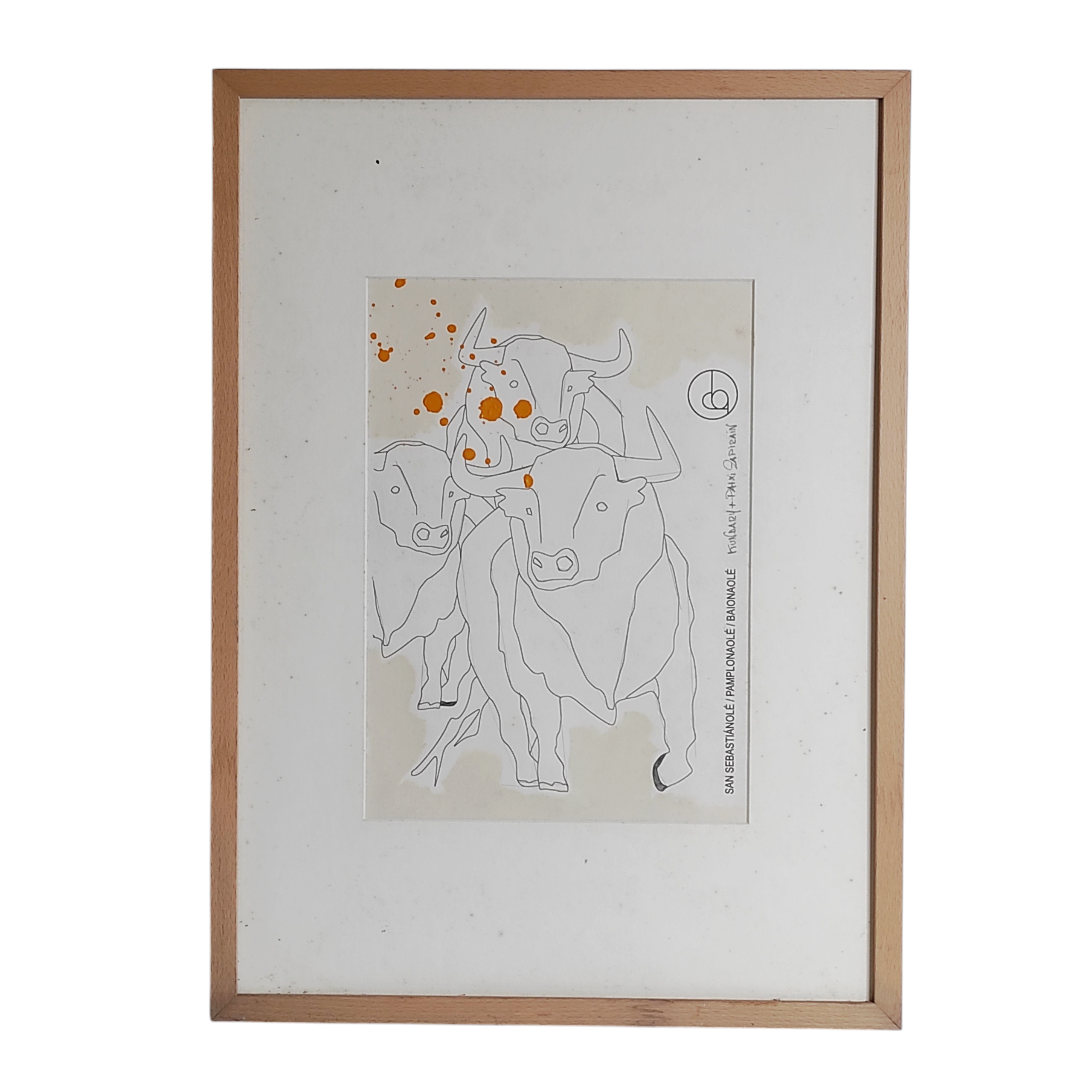 KUNDARY ET PATXI ZAPIRAIN AFFICHE DE SAN SEBASTIEN 