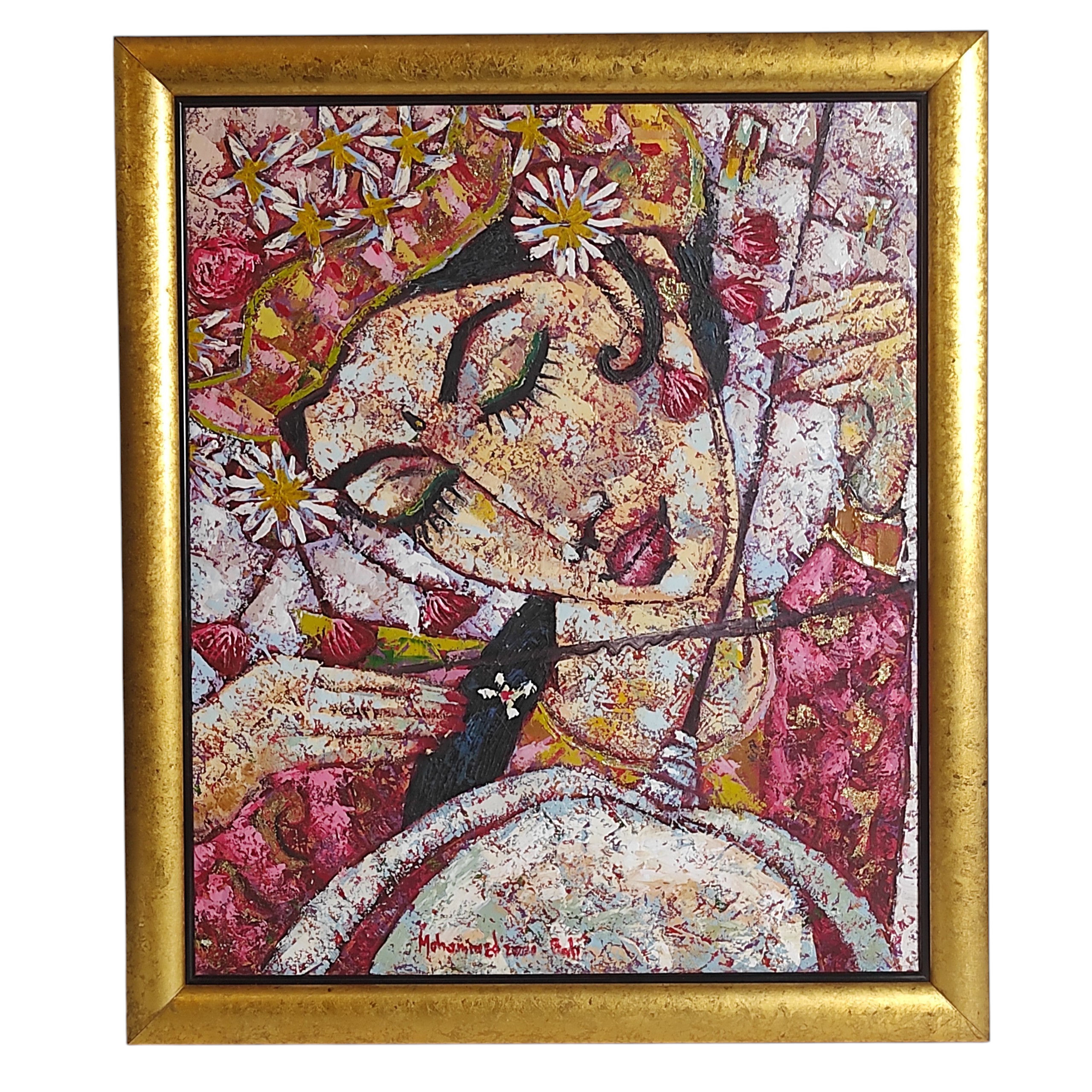 HST PORTRAIT DE BALI PAR MOHAMMED 60/45 CM