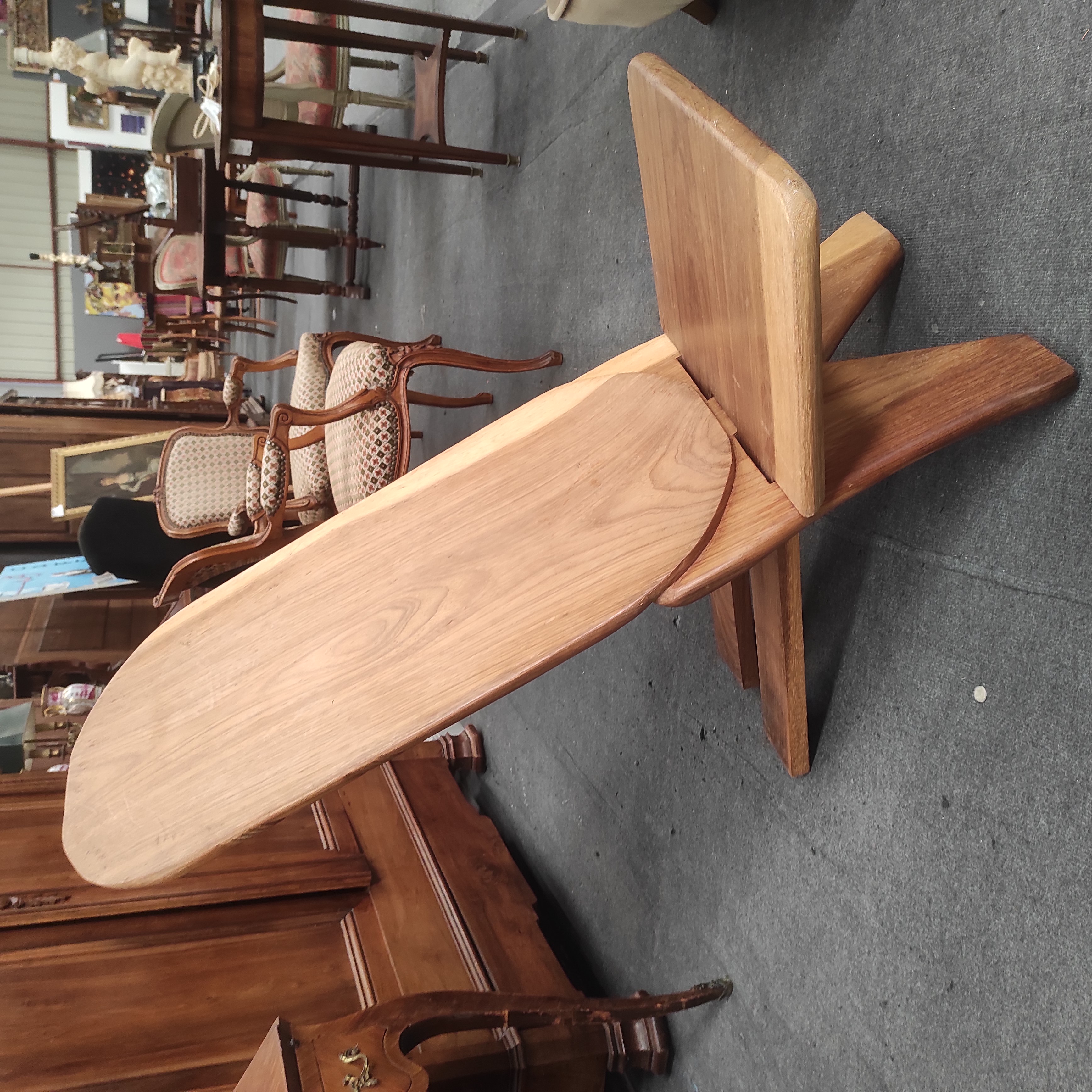 CHAISE A PALABRE EN TECK