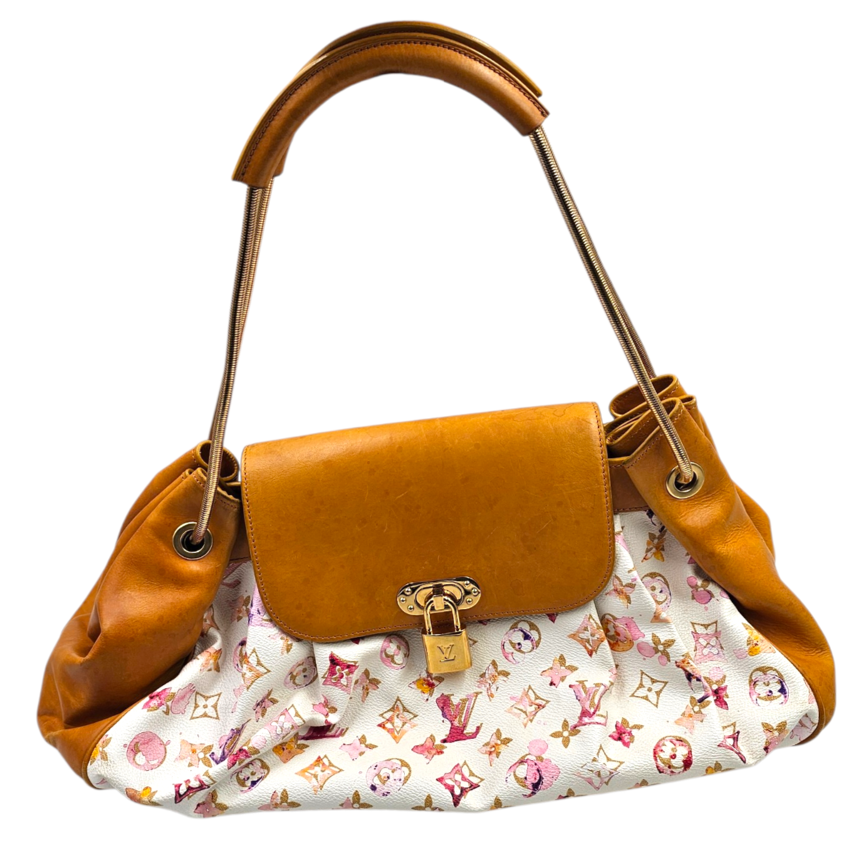 LOUIS VUITTON SAC JAMAIS DE RICHARD PRINCE COLL. WATERCOLOR (FO0048) ED. LIMITEE