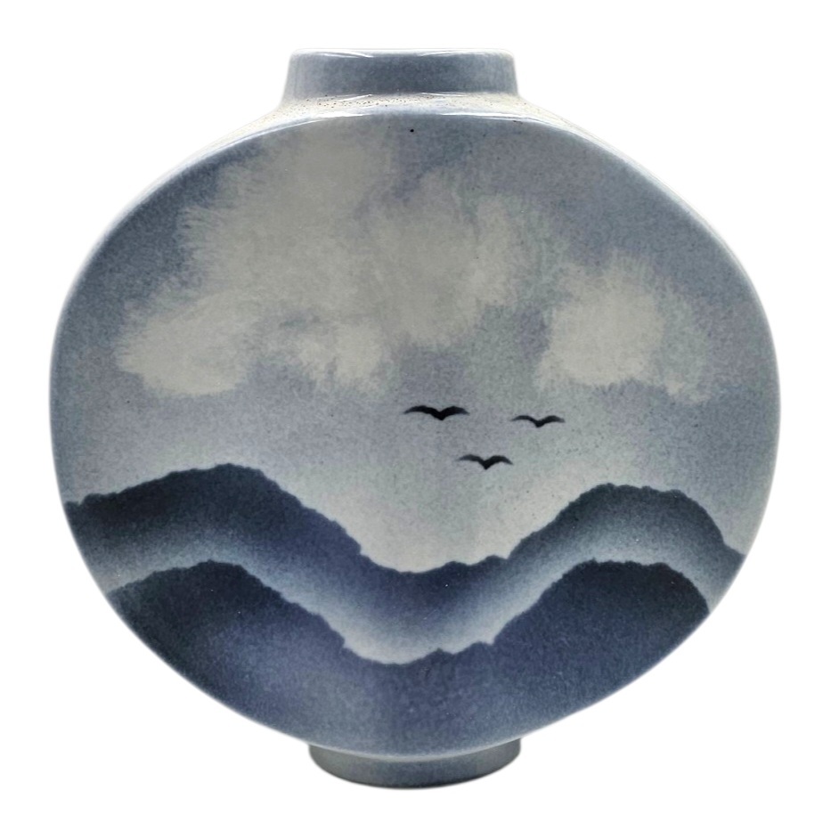 PIERRE LEBE POUR VIREBENT VASE EN PORCELAINE 18 CM