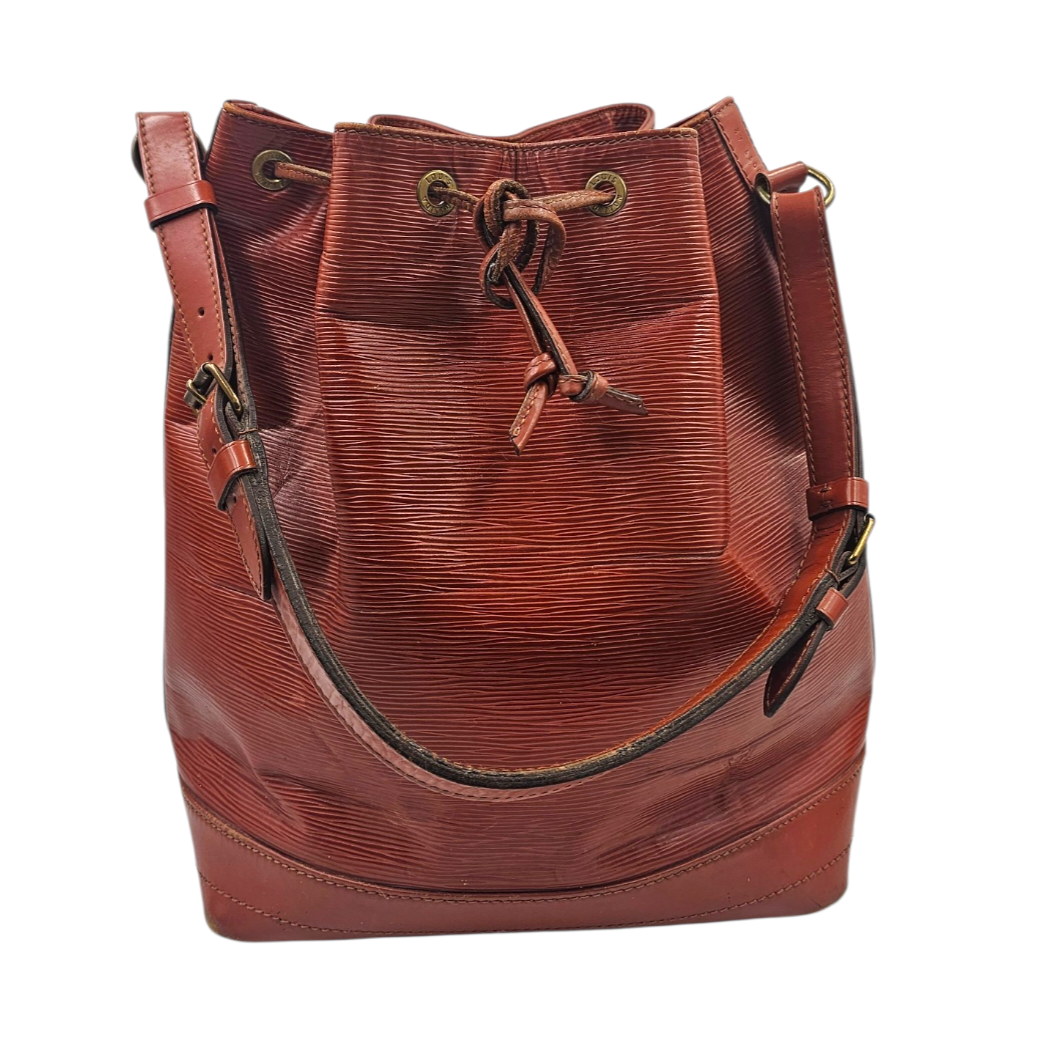 LOUIS VUITTON SAC NOE EN CUIR EPI CARAMEL (8911A2) EN L ETAT
