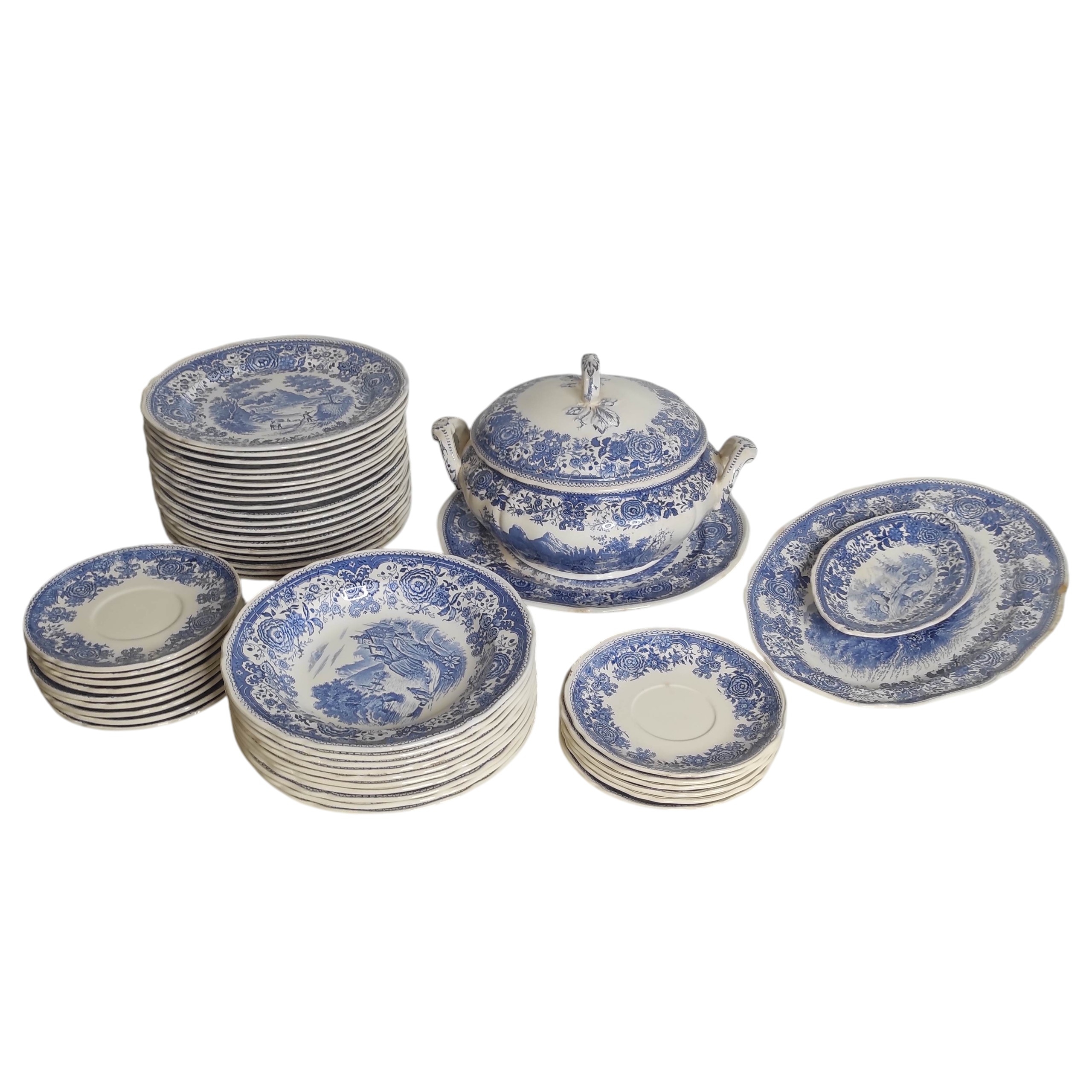 VILLEROY ET BOCH BURGENLAND SERVICE DE TABLE EN L ETAT