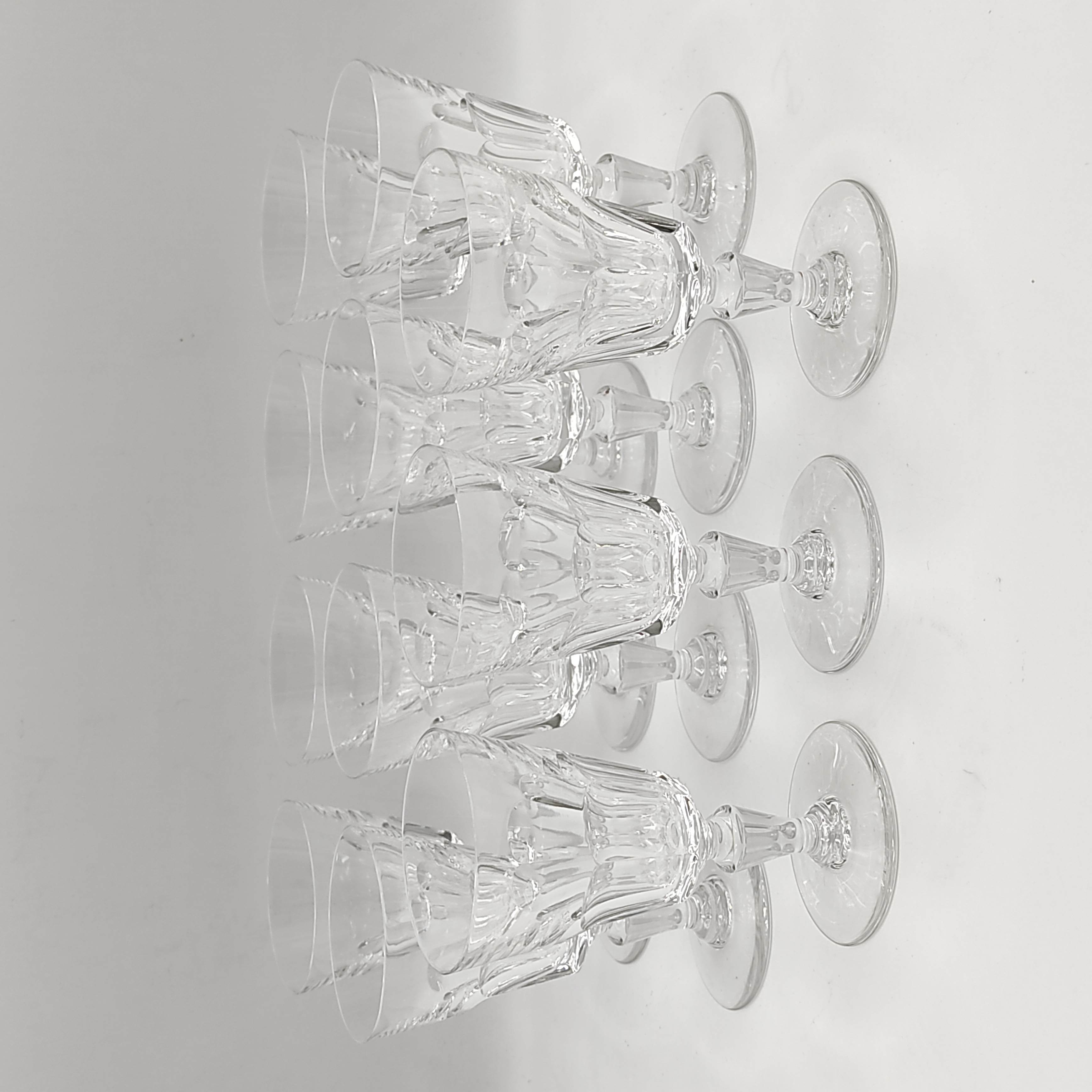BACCARAT MISSOURI 11 VERRES A VIN BLANC