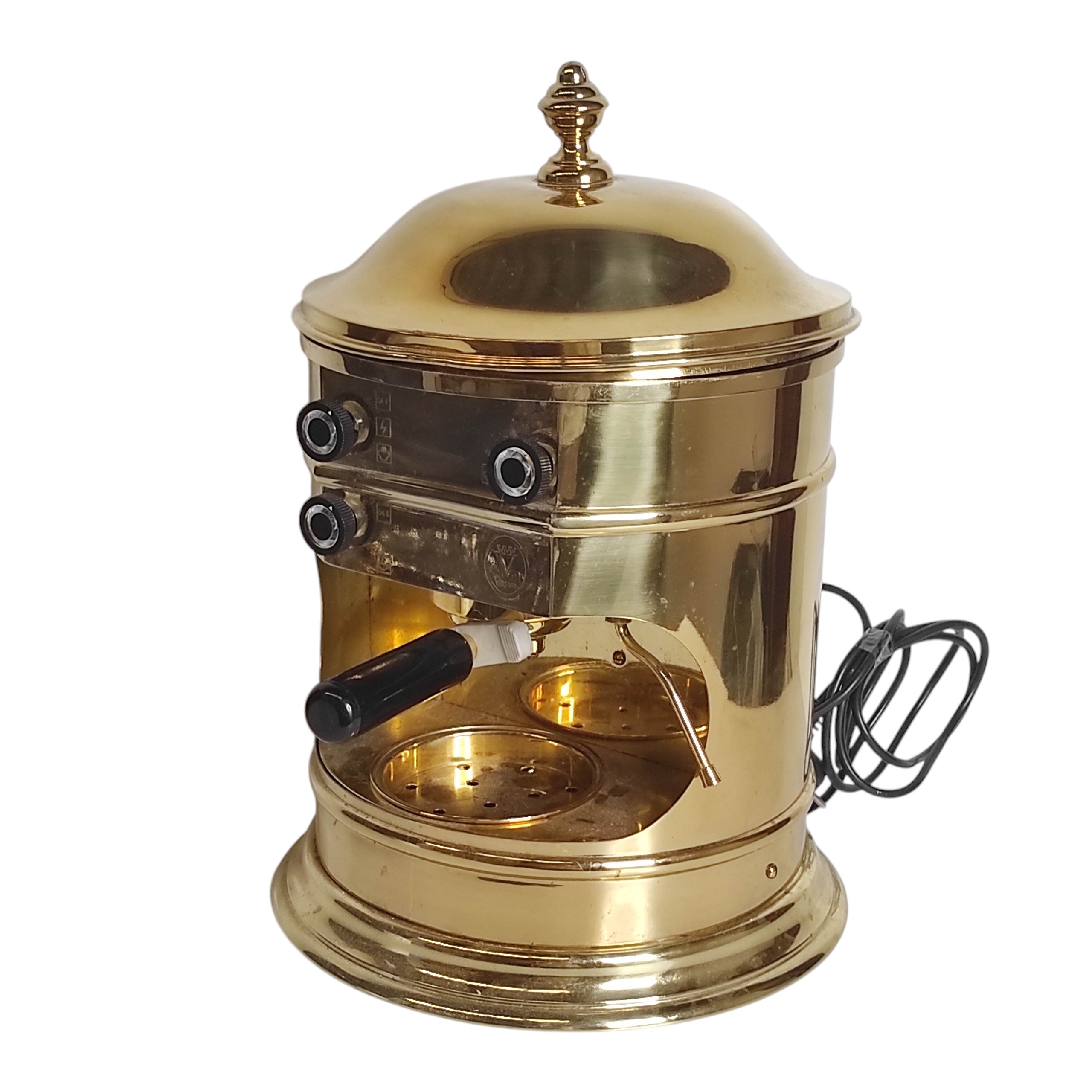 VALENTI PERCOLATEUR CAFETIERE ESPRESSO DOREE