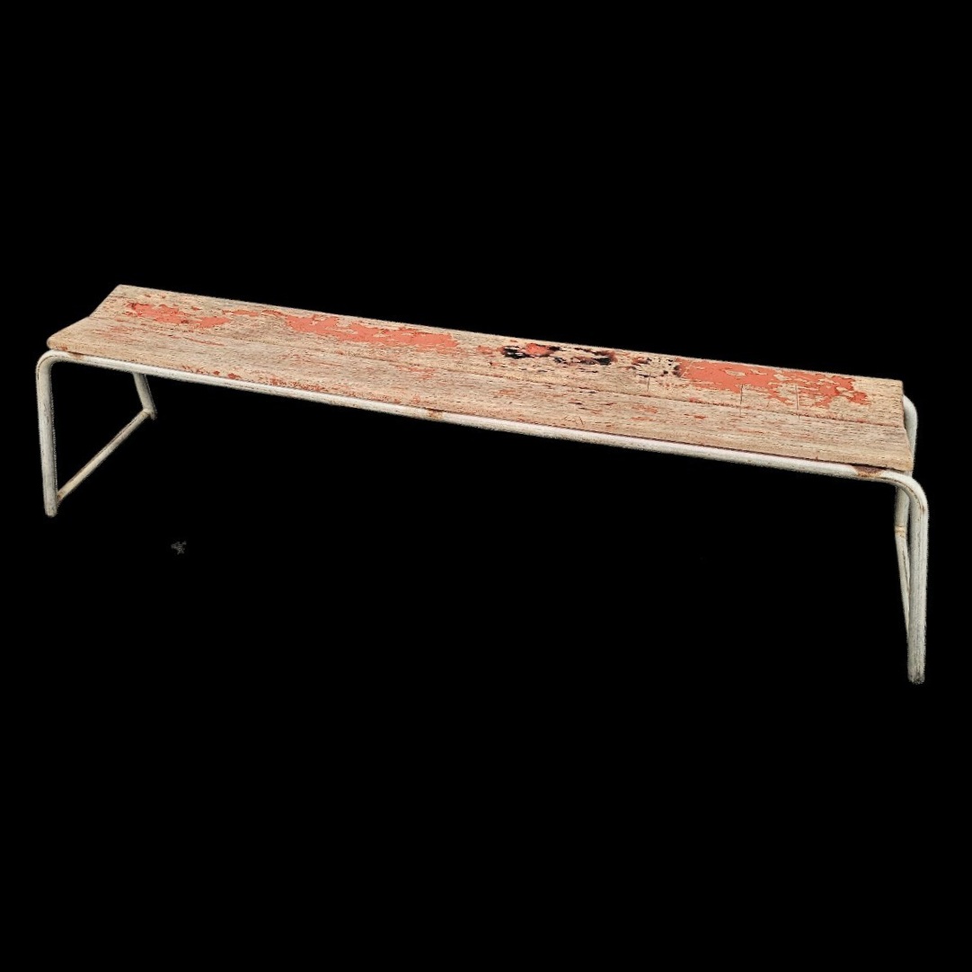 BANC D ECOLE VINTAGE 180 X 40 X 42 CM